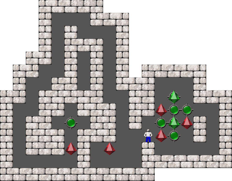 Sokoban Alberto Garcia Arranged level 230